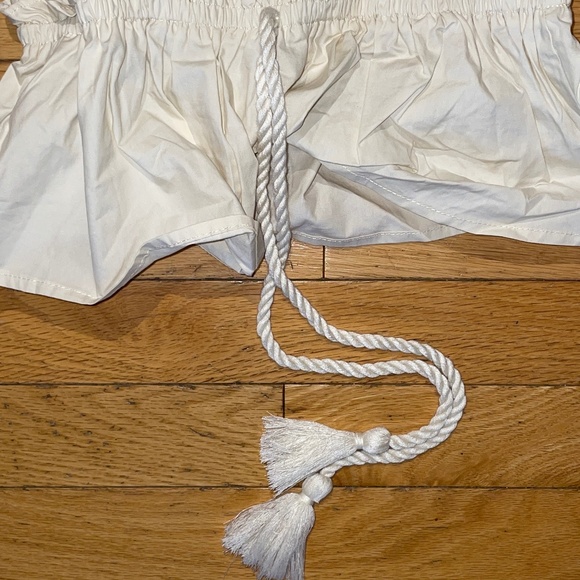 Brand New Moon River Smocked Square Neck Blouse - Picture 7 of 9